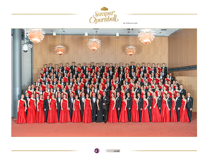 Semper Opernball 2026 - Gruppenfoto